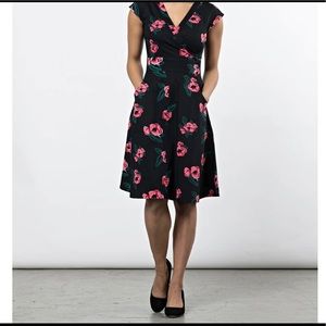 Mata Traders Oberlin Dress Pixel Rose